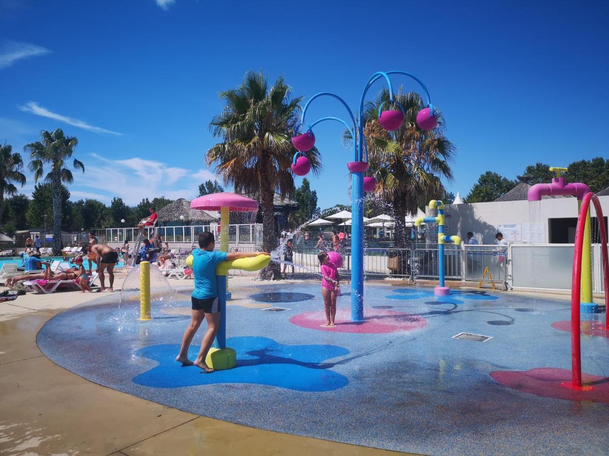 Camping La Carabasse Vias-Plage-T4 Climatise,Tout Confort, Emplacement Calme ! Екстер'єр фото