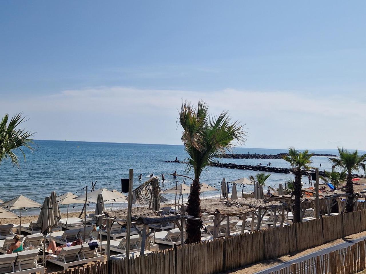 Camping La Carabasse Vias-Plage-T4 Climatise,Tout Confort, Emplacement Calme ! Екстер'єр фото