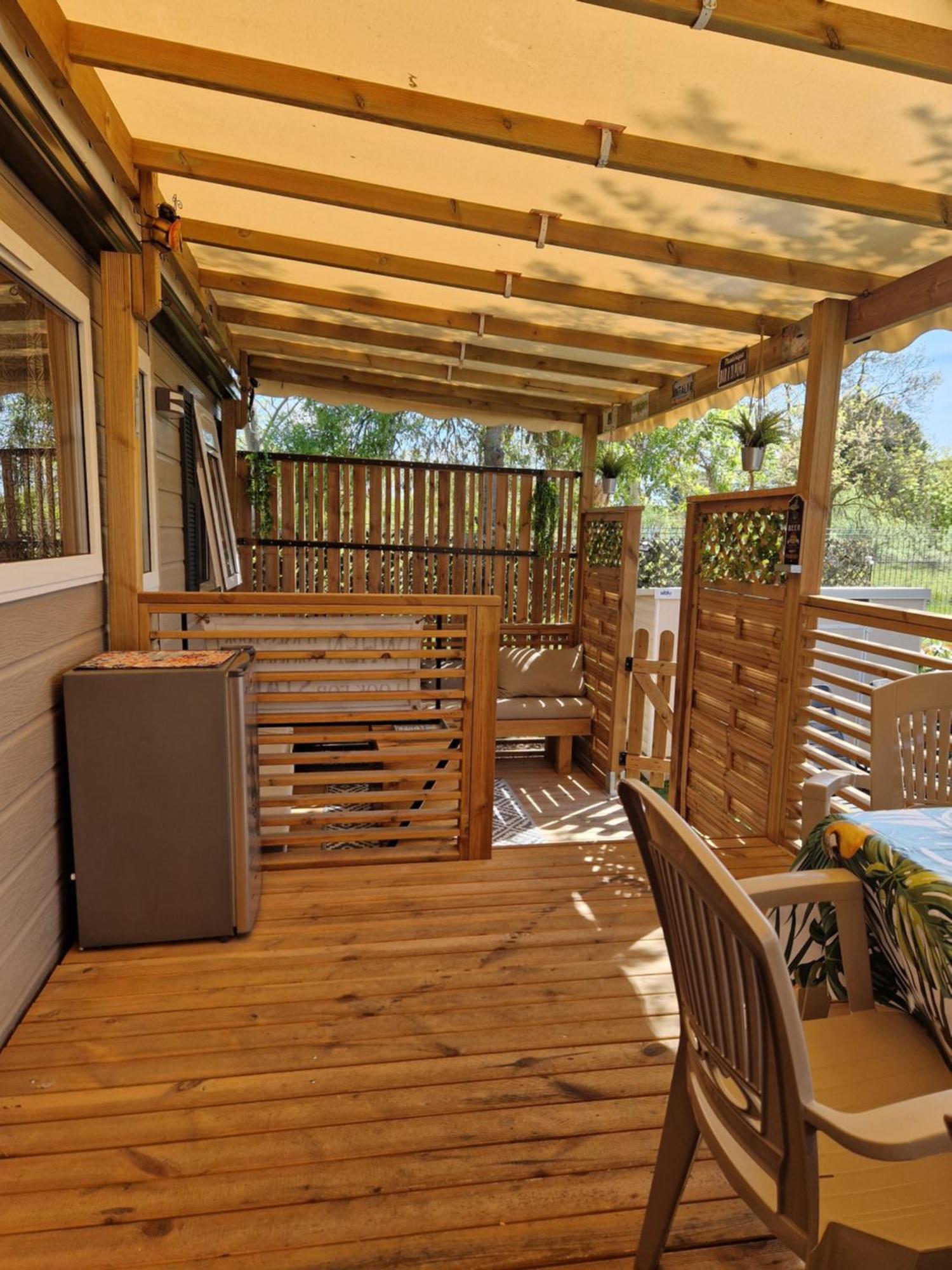 Camping La Carabasse Vias-Plage-T4 Climatise,Tout Confort, Emplacement Calme ! Екстер'єр фото