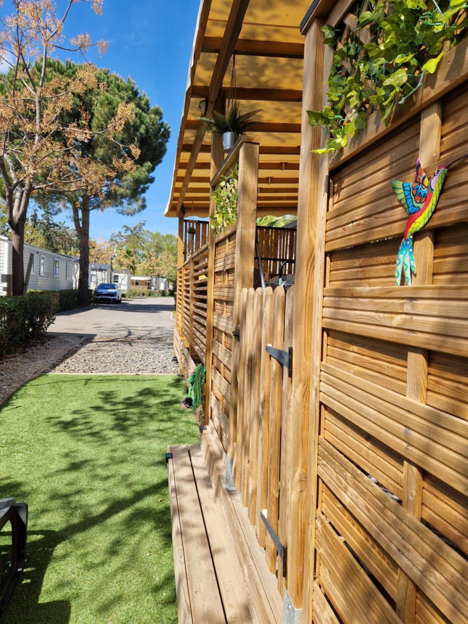 Camping La Carabasse Vias-Plage-T4 Climatise,Tout Confort, Emplacement Calme ! Екстер'єр фото